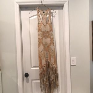Free People Fringe Dress!!